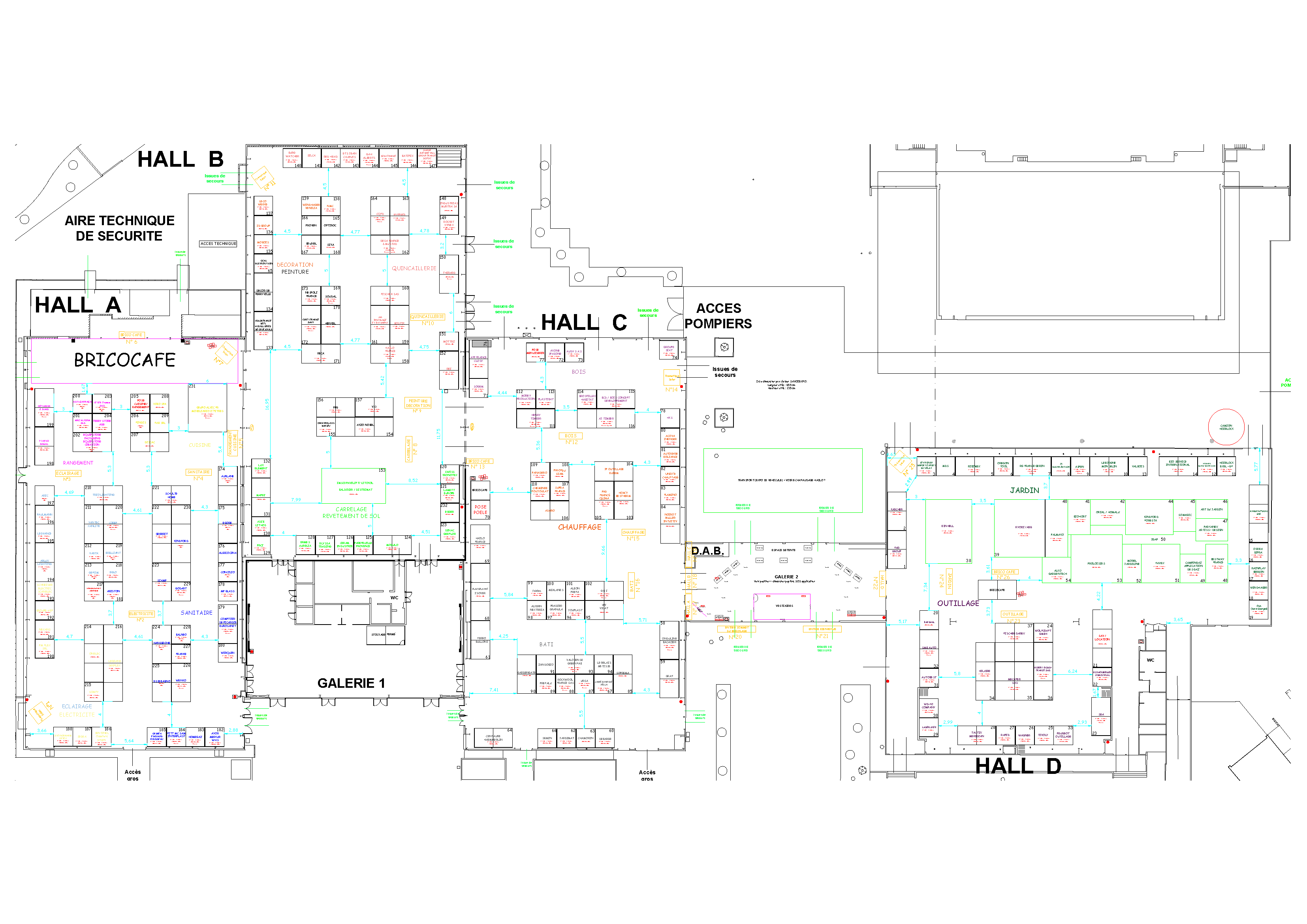 PLAN EXPOSANTS